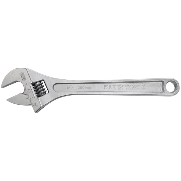 Adjustable Wrench, Extra Capacity, 12-Inch