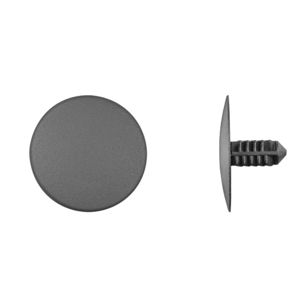 Blk Hood Insulation Retainer 8.5mm Dia 16mm Stem L PK10