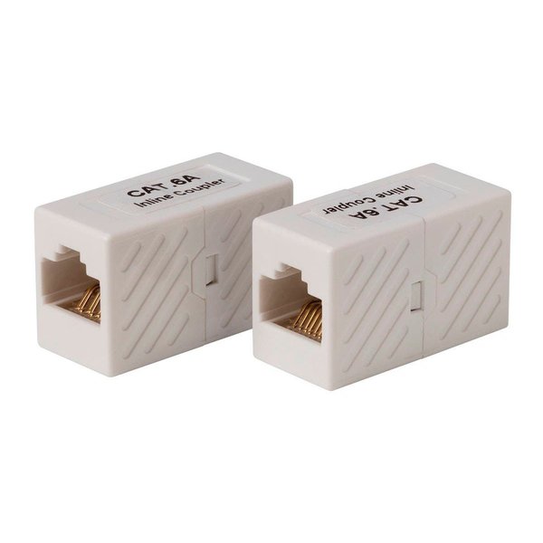 Cat6A Utp In Line Coupler Rj45 Rj45