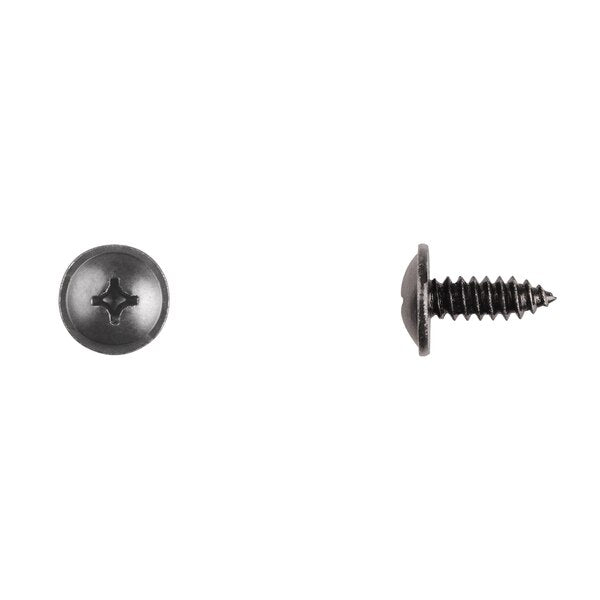 Blk Phil Truss Trim Screws 6.5-1.81X18mm 16mm Hd OD PK15