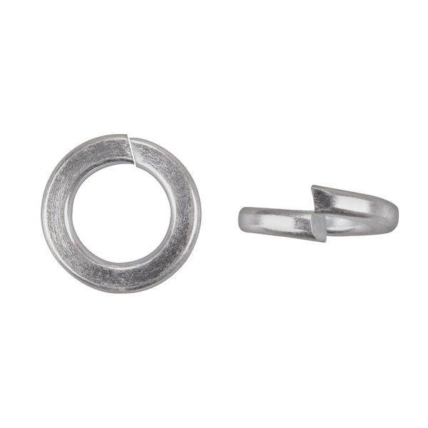 Split Lock Washer, Fits Bolt Size 3/4 in Bright Zinc Plated Finish