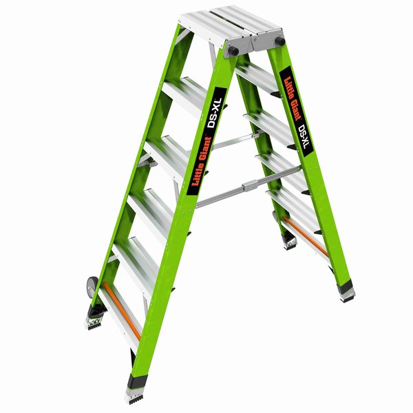 Step Ladder, Double Sided, 6 ft., IAA Rated