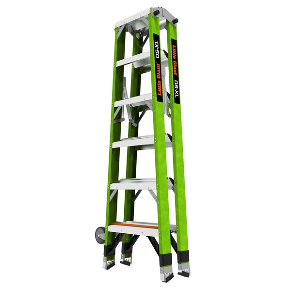 Step Ladder, Double Sided, 6 ft., IAA Rated