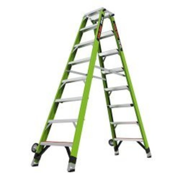 Step Ladder, Double Sided, 8 ft., IAA Rated