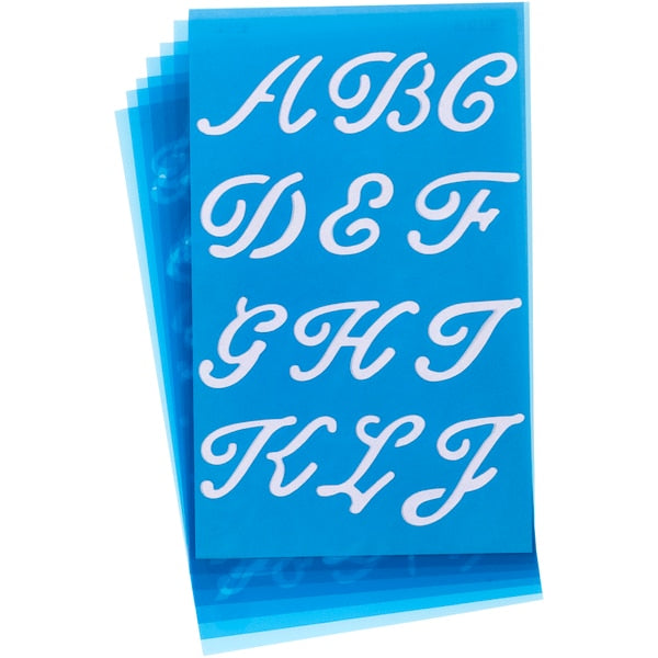 Stencils, Signet Script 3/4