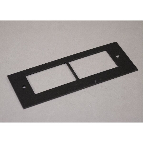 Communications Plate, Gray, Steel