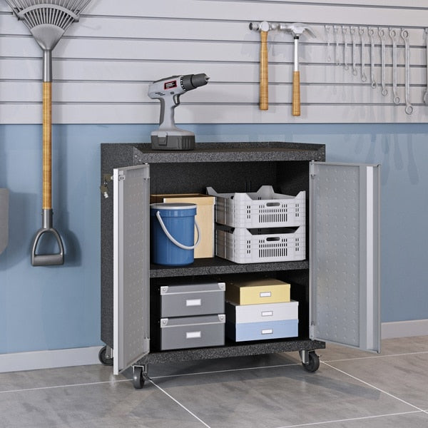 Fortress 3-Piece Mobile Steel Garage Cab