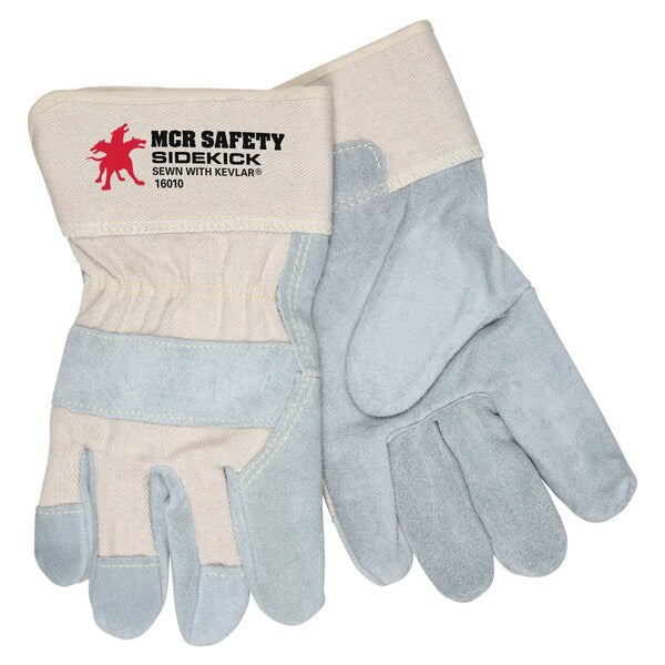 Leather Palm Sewn W Kevla, PK12