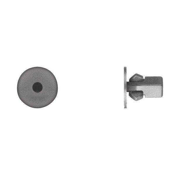 Blk Nyln Screw Grommets #14 Screw Size 8mm Hole Size PK100