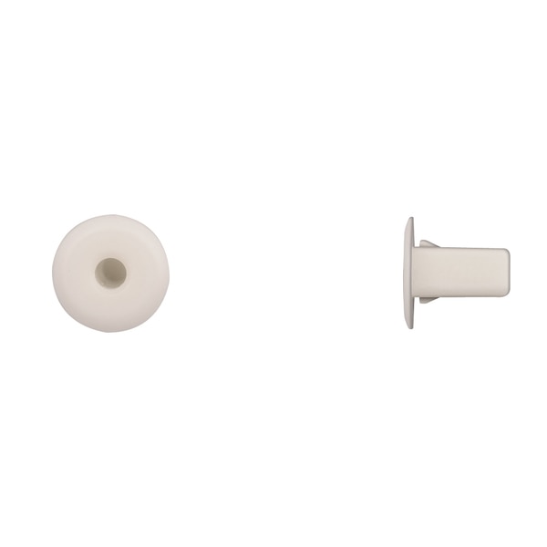 Wht Toyota Screw Grommet 8mmx8mm Hole 16mm Stem PK50