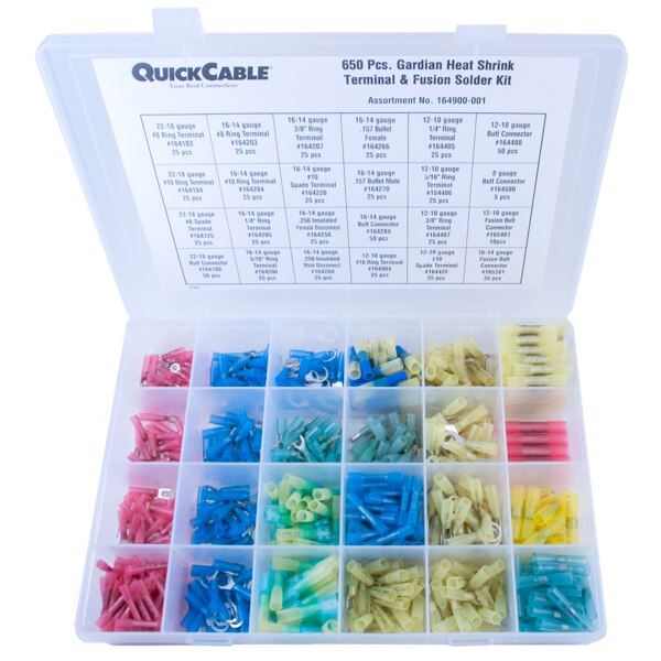 Heat-Shrink Wire Termination Kit 600 Piece
