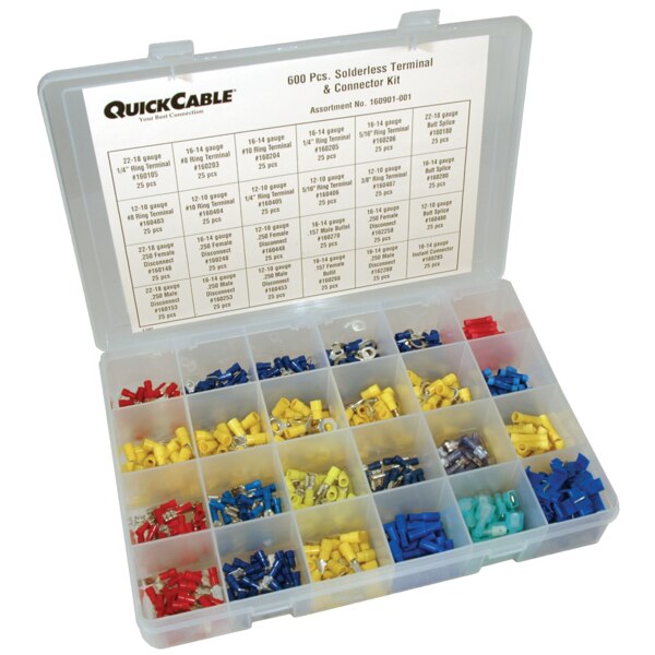 PVC Wire Termination Kit 600 Piece