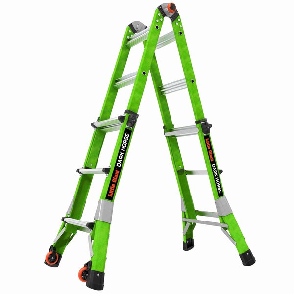 Fiberglass Articulated Extendable Ladder