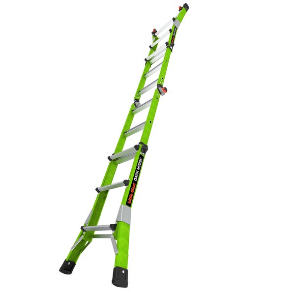 Fiberglass Articulated Extendable Ladder