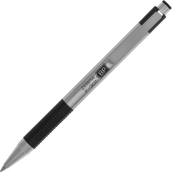 Pen, Ballpnt, F-301, Rt, 0.7, Bk, PK12