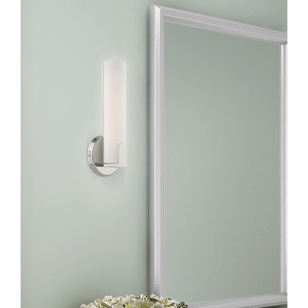 Lund LED Polished Chrome ADA Wall Sconce