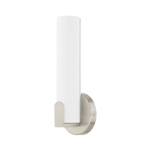 Lund LED Brushed Nickel ADA Wall Sconce