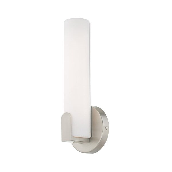 Lund LED Brushed Nickel ADA Wall Sconce