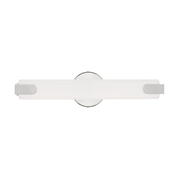 Lund LED Light Polished Chrome ADA Bath Vanity