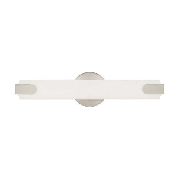 Lund LED Light Brushed Nickel ADA Bath Vanity