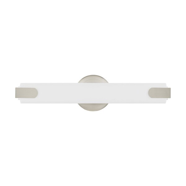 Lund LED Light Brushed Nickel ADA Bath Vanity