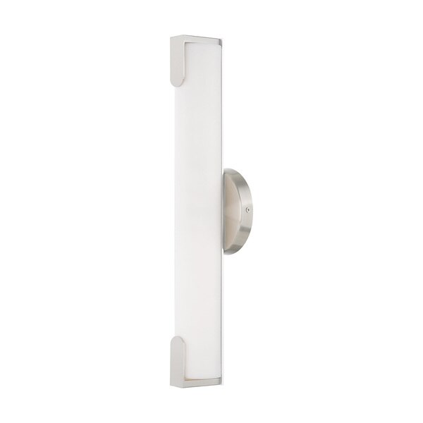 Lund LED Light Brushed Nickel ADA Bath Vanity