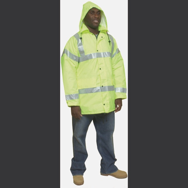 High Visibility Polyester ANSI Class 3 W, 16 inch Height, 14 inch Width