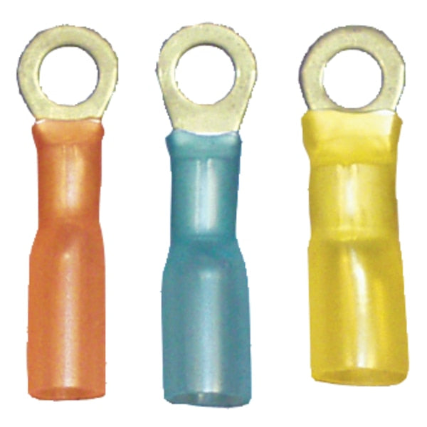 22-18 AWG Heat-Shrink Ring Terminal 5/16