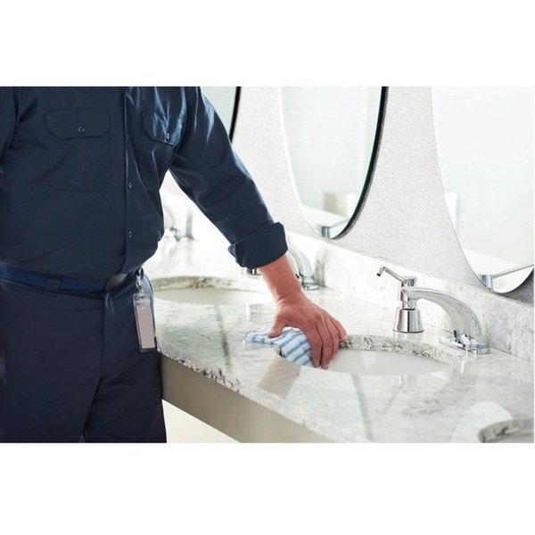 Dry Wipe, White, Microfiber, Healthcare, 60 Wipes, 12 in x 12 in