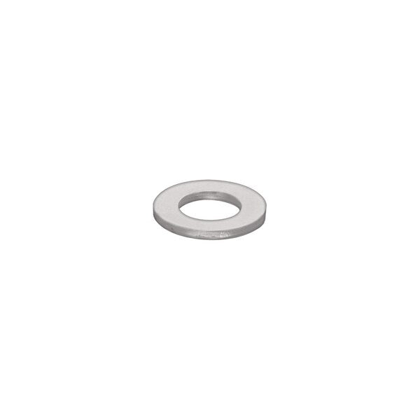 Flat Washer, Fits Bolt Size 5 mm Bright Zinc Plated Finish