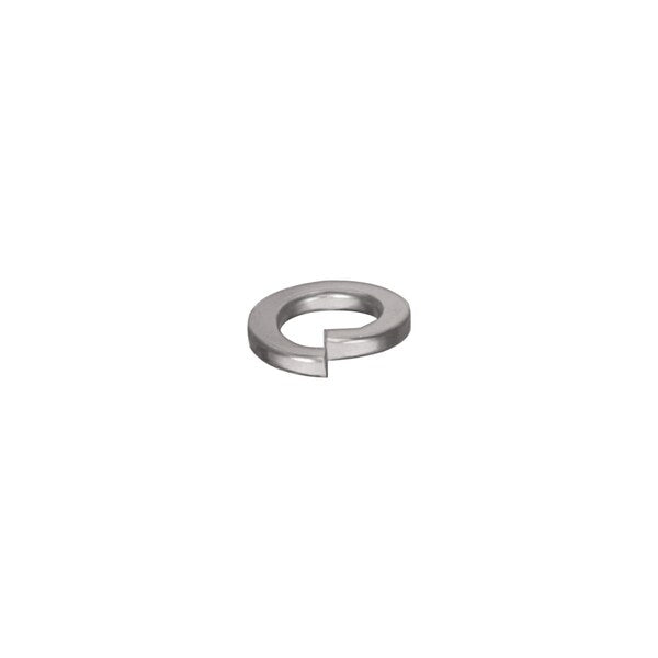 Split Lock Washer, Fits Bolt Size 4 mm Bright Zinc Plated Finish