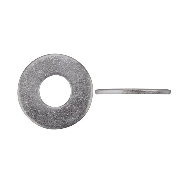 Flat Washer, Fits Bolt Size 3/4 in Bright Zinc Plated Finish