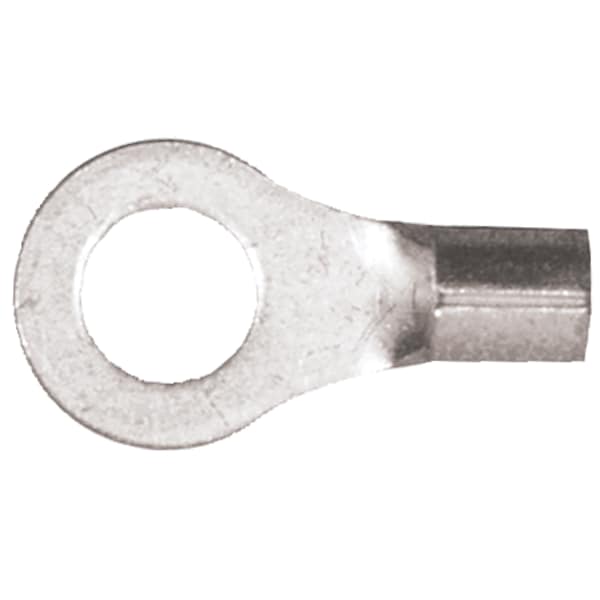 16-14 AWG Non-Insulated Ring Terminal 1/4