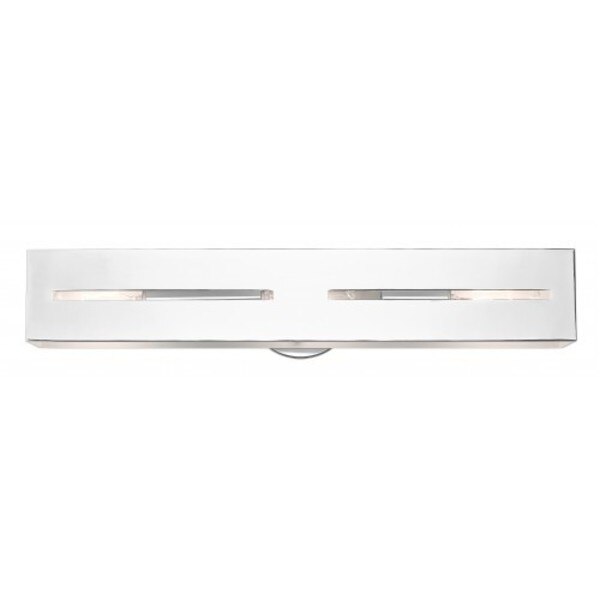 Polished Chrome ADA Vanity Sconce, 3 Ligh