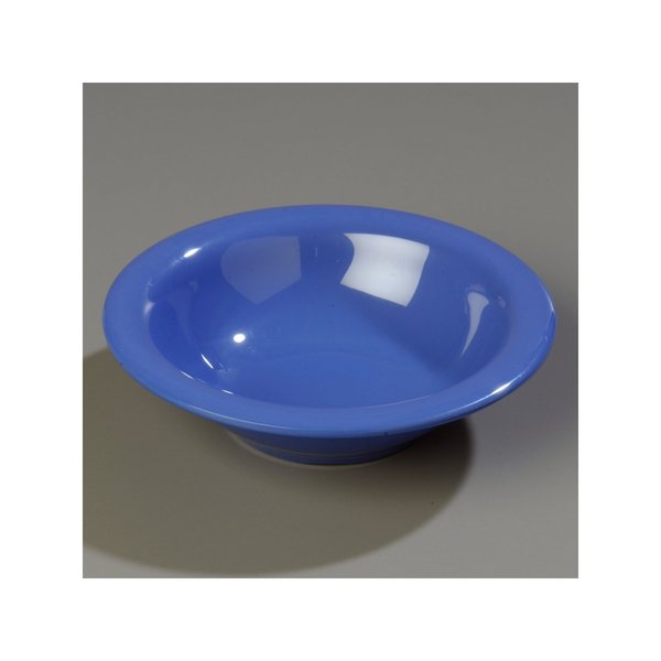 Melamine Rimmed Bowl, 12 oz., Blue, PK24