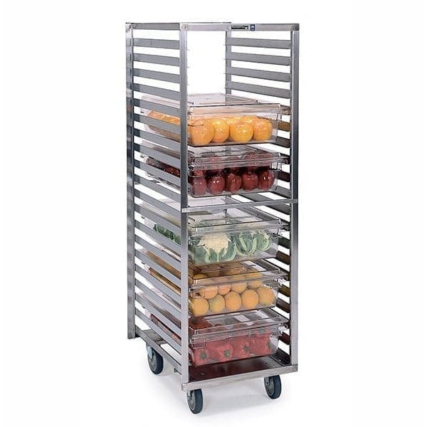 Stainless Steel Lexan Box Rack - Holds (20) 18