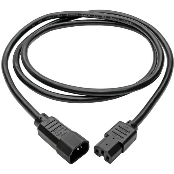 Power Cord, HD, C14 to C15, 15A, 14AWG, 6ft