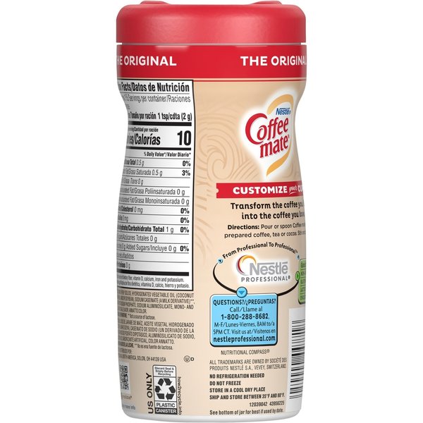 Creamer, Original Canister