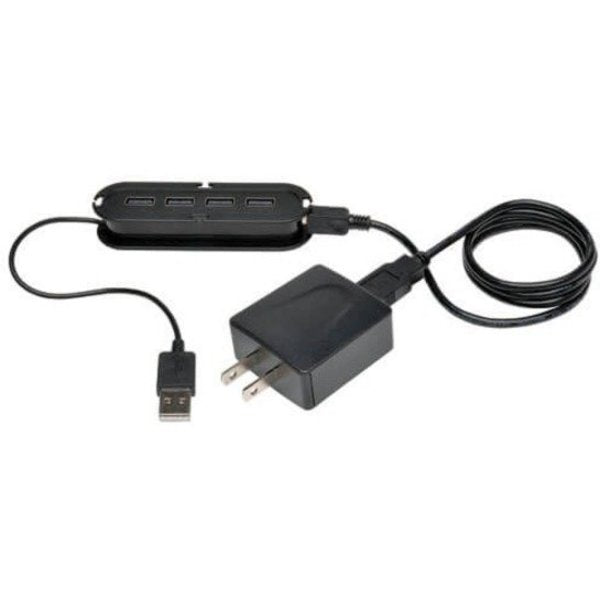 USB 2.0 Hub, Hi-Speed, 4-Port, Adapter