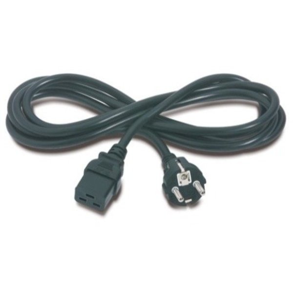 Power Cord, Schuko CEE 7/EU1-16P, H05VV-F, 16A