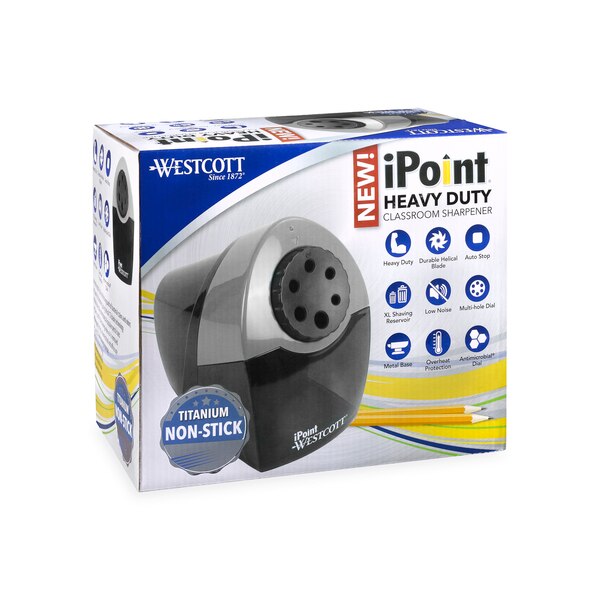 Pencil Sharpeners, iPoint Heavy Duty Classroom Sharpener