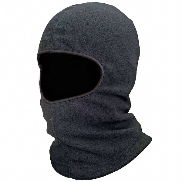 Balaclava Face Mask, Four-Way Stretchable Fleece, Moisture-Wicking, Black, Universal Size