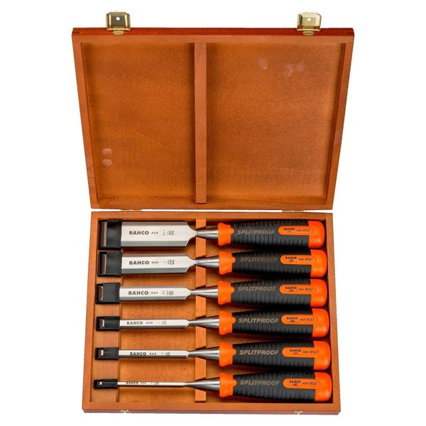 Bahco Ergo Chisel Set, 6 pcs.