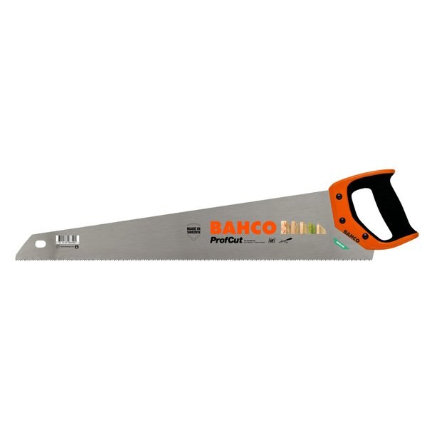 Bahco Handsaw, Bi-Mold Handle, 22