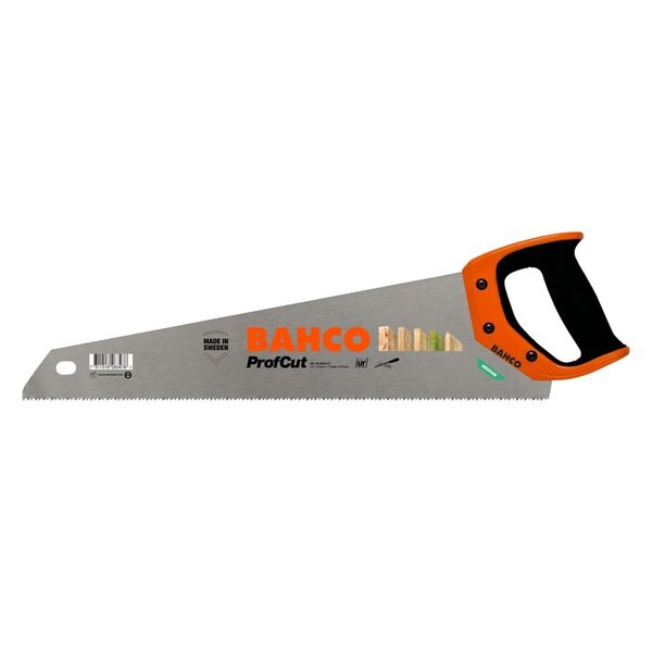 Bahco Handsaw, Bi-Mold Handle, 22