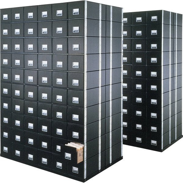 Bankers Box Drawer, Letter, Blk, PK6