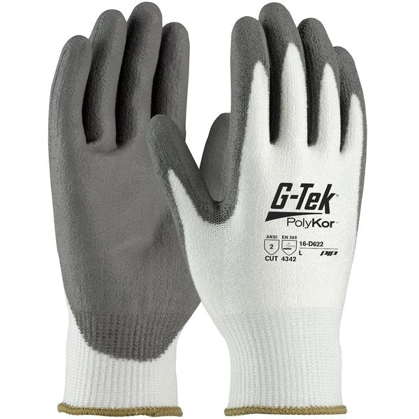 Coated Glove, ANSI Cut A2, Size XXS, PR