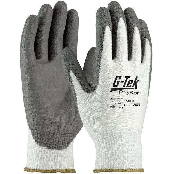 Coated Glove, ANSI Cut A2, Size XL, PR