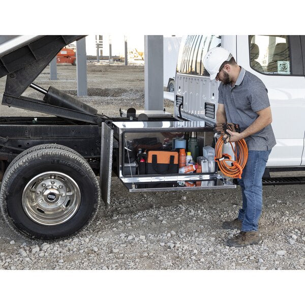 Truck Box, Underbody, Stainless Steel, 36