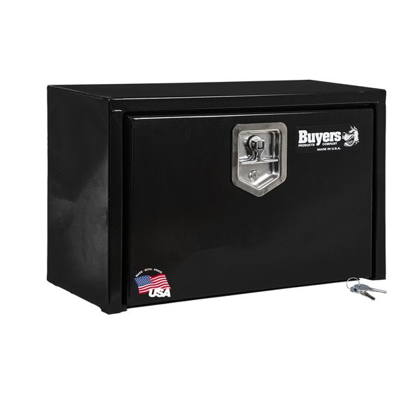 Blk Steel Underbody Truck Box W/ T-Handl